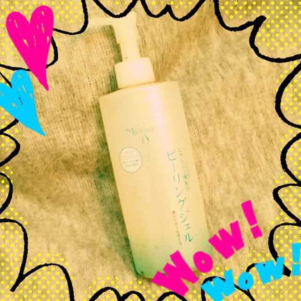 メグリッチ マイルドピーリングジェルのクチコミ「メグリッチのピーリングジェル✨🎉🎉
濡れた手でも使えるタイプなのでお風呂で使ってます🛀🚿💫
小.....」（1枚目）