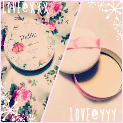 ピディット クリアスムースパウダー(旧)/pdc/プレストパウダーを使ったクチコミ(1枚目)