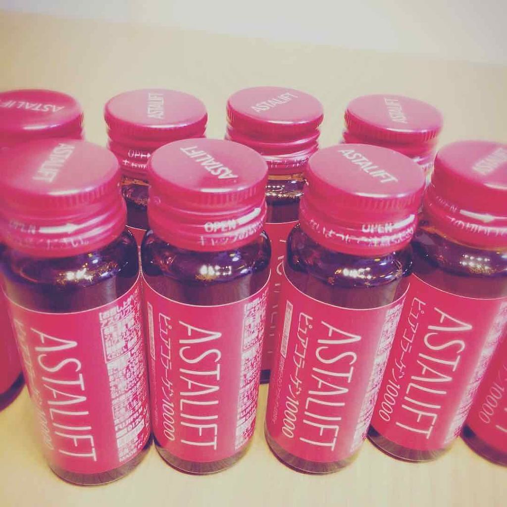 ドリンク ピュアコラーゲン10000/アスタリフト/美容ドリンクを使ったクチコミ(1枚目)