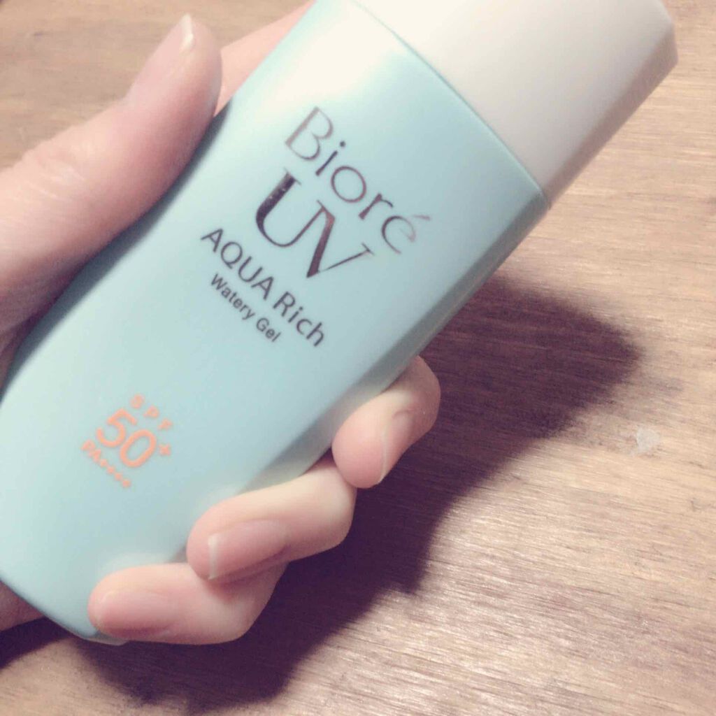 ビオレUV アクアリッチウォータリージェル /ビオレ/日焼け止め・UVケアを使ったクチコミ(1枚目)