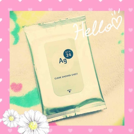 クリアシャワーシート N (無香料)/エージープラス/ボディシートを使ったクチコミ(1枚目)