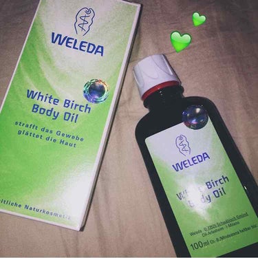 ✅WELEDA / ホワイトバーチボディオイル

これは本当におすすめ！
モデルさんにもファンが多いヴェレダのオイル。
このオイルはセルライトを潰してくれる効能があって、
お風呂上がりにマッサージすると