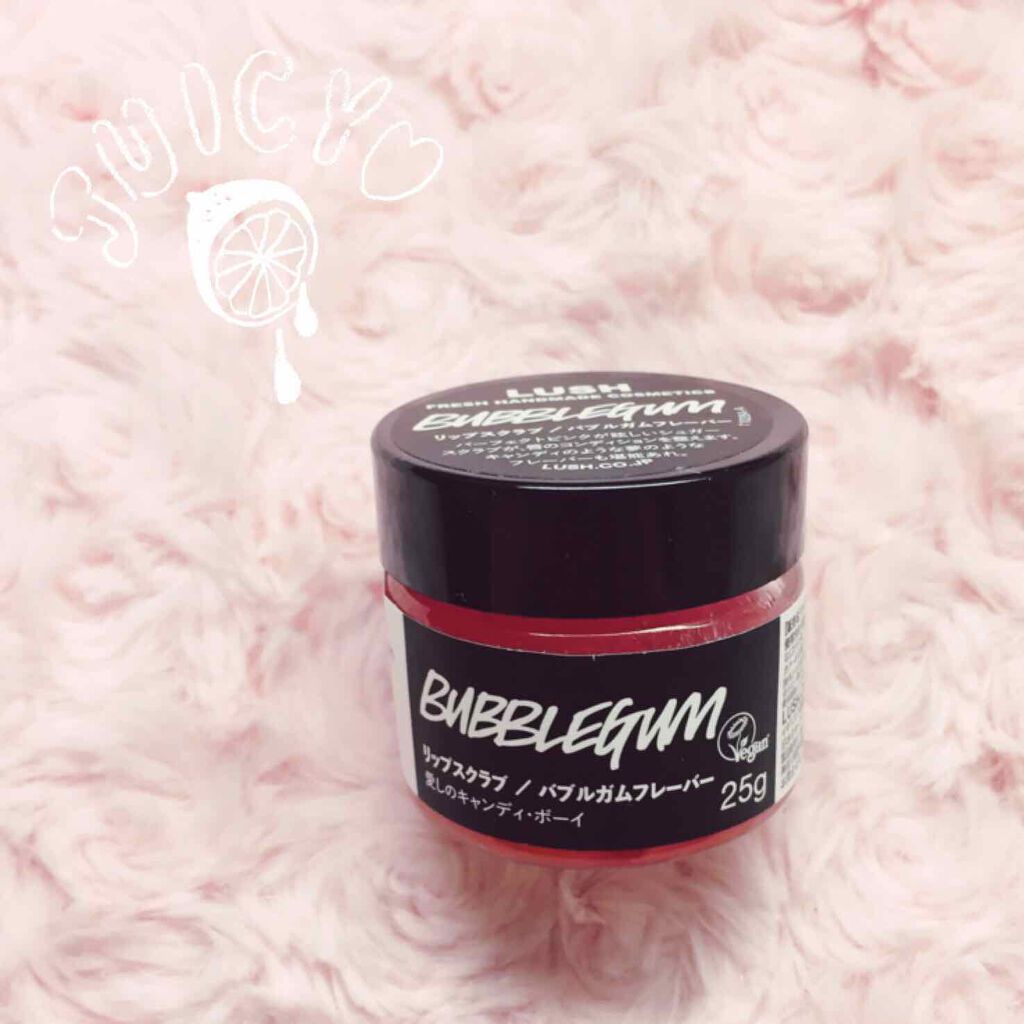 バブルガムフレーバー リップスクラブ/ラッシュ/リップスクラブを使ったクチコミ（1枚目）