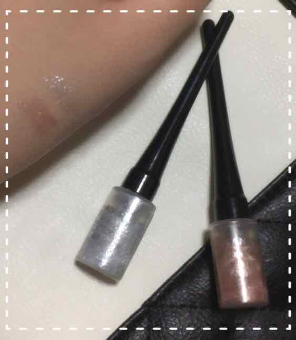 キャンメイク スーパーグリッターライナーのクチコミ「#キャンメイク 
#スーパーグリッターライナー 01＆06

ジェルライナーの様なテクスチャー.....」（1枚目）