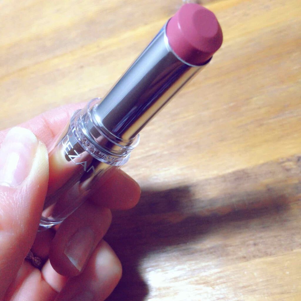 ラスティンググロスリップ/CEZANNE/口紅を使ったクチコミ(1枚目)