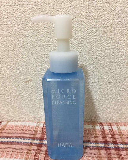 ミクロフォースクレンジング/HABA/クレンジングウォーターを使ったクチコミ(1枚目)