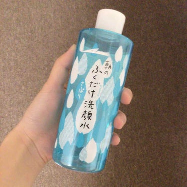 ▶︎ ラクイック 朝のふくだけ洗顔水(さっぱり) ◀︎
リピ買い３本目です( ˙꒳​˙ )
コットンに染み込ませて顔を拭きとるだけでメイクに進めるのでとても便利です☺︎
洗顔の時間が省けるのでかなりの時