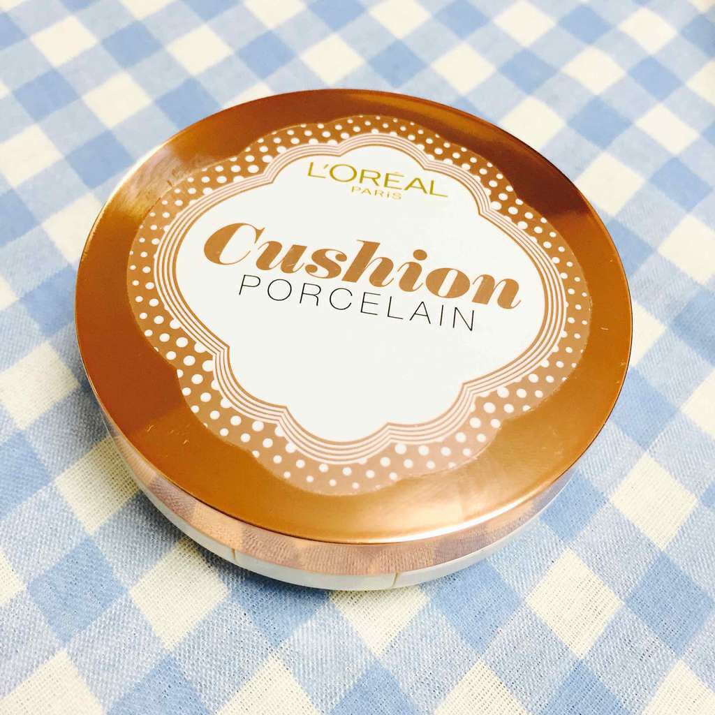 ルーセントマジック クッションポーセリン/ロレアル パリ/クッションファンデーションを使ったクチコミ(1枚目)