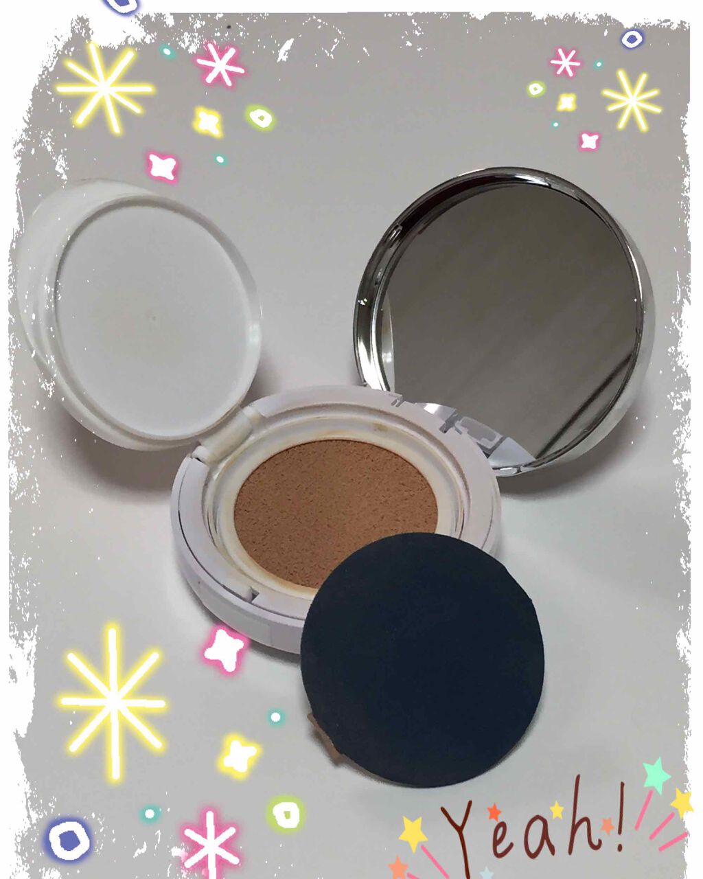 ウォータープルーフクッション/THE FACE SHOP/クッションファンデーションを使ったクチコミ（1枚目）