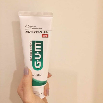 デンタルペースト/GUM/歯磨き粉を使ったクチコミ(1枚目)
