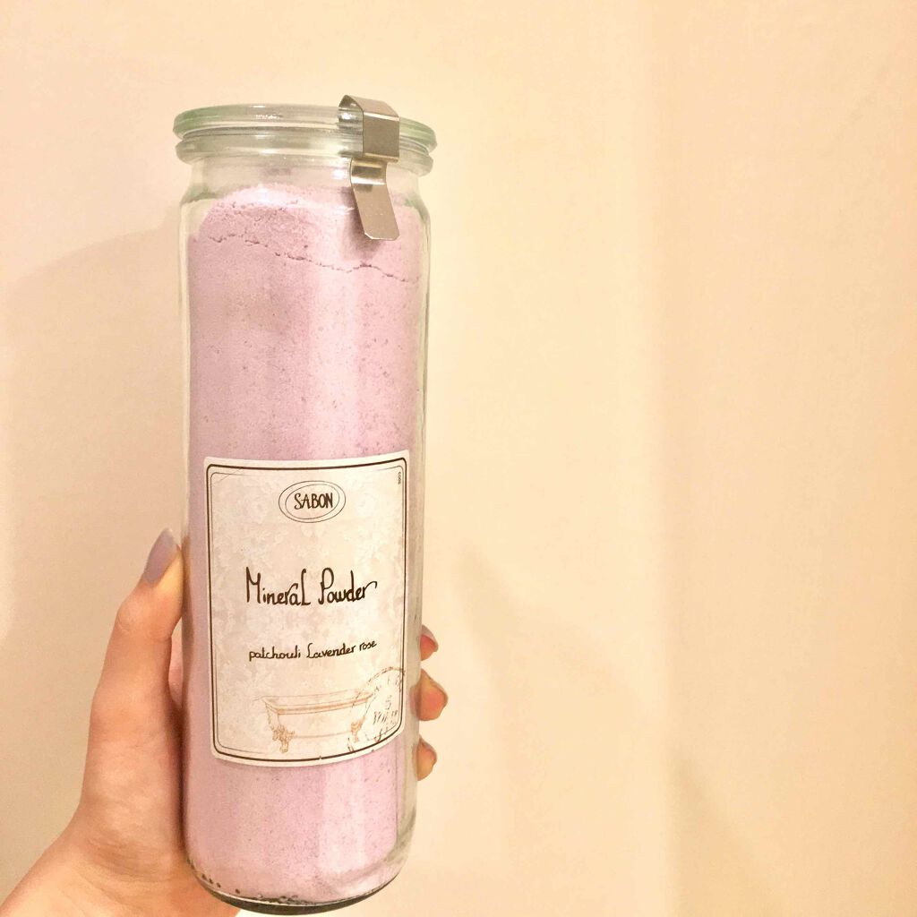 ミネラルパウダー/SABON/無機塩系入浴剤を使ったクチコミ（1枚目）