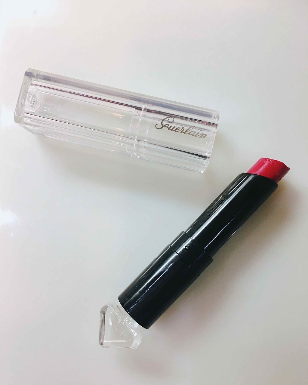 試してみた】ラ プティット ローブ ノワール リップ GUERLAINの 試してみた】ラ プティット ローブ ノワール リップ GUERLAINの