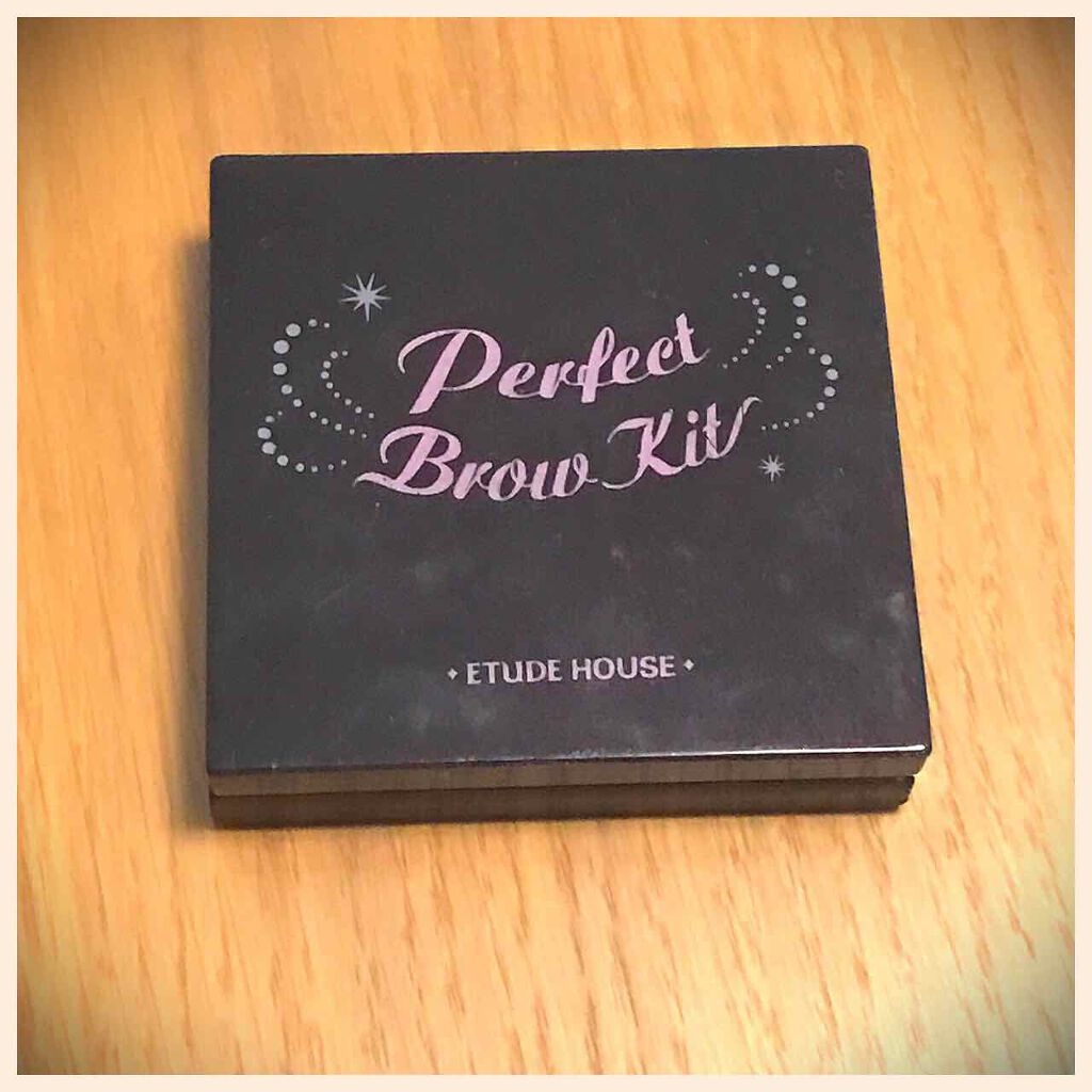 ETUDE パーフェクト ブロウキットのクチコミ「眉毛シャドウ💕

眉毛や鼻筋に影を入れる時に
使用してます😋
発色もよく綺麗に色づくので
気に.....」（2枚目）