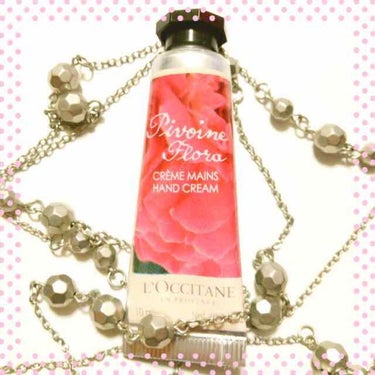 ピオニー フェアリーハンドクリーム/L'OCCITANE/ハンドクリームを使ったクチコミ（1枚目）