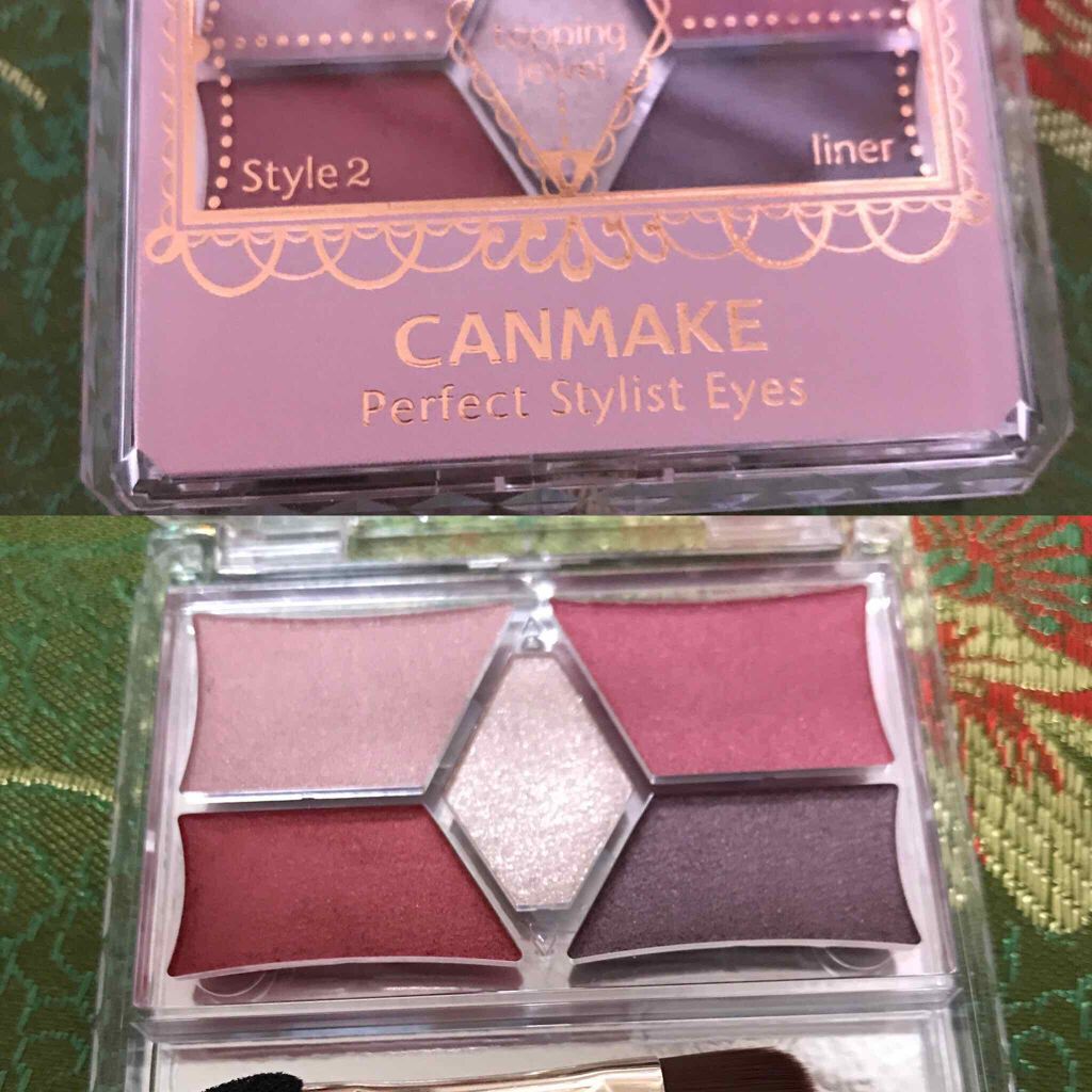 【旧品】パーフェクトスタイリストアイズ/キャンメイク/アイシャドウパレットを使ったクチコミ(1枚目)