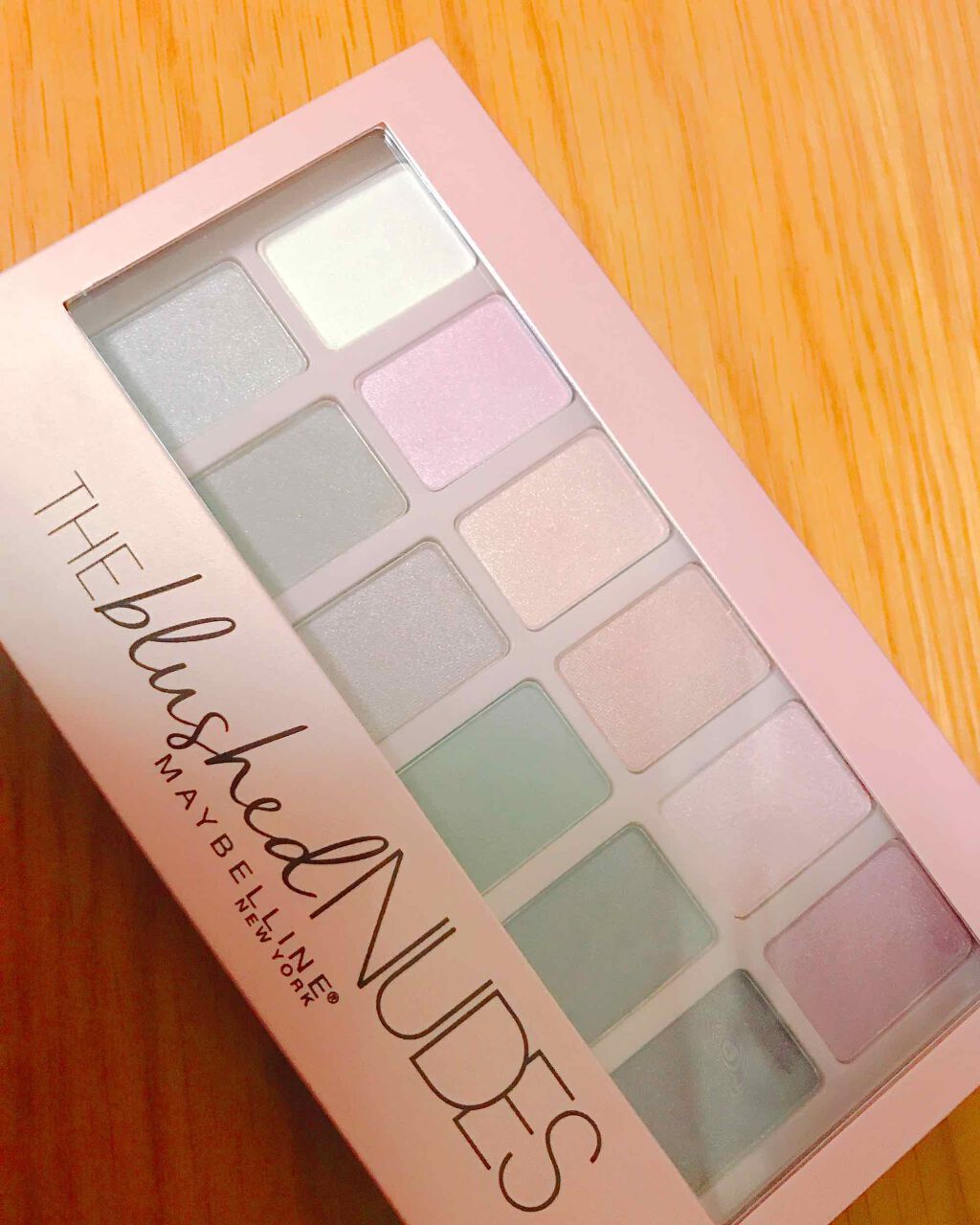 ヌードパレット ブラッシュド/MAYBELLINE NEW YORK/アイシャドウパレットを使ったクチコミ(1枚目)