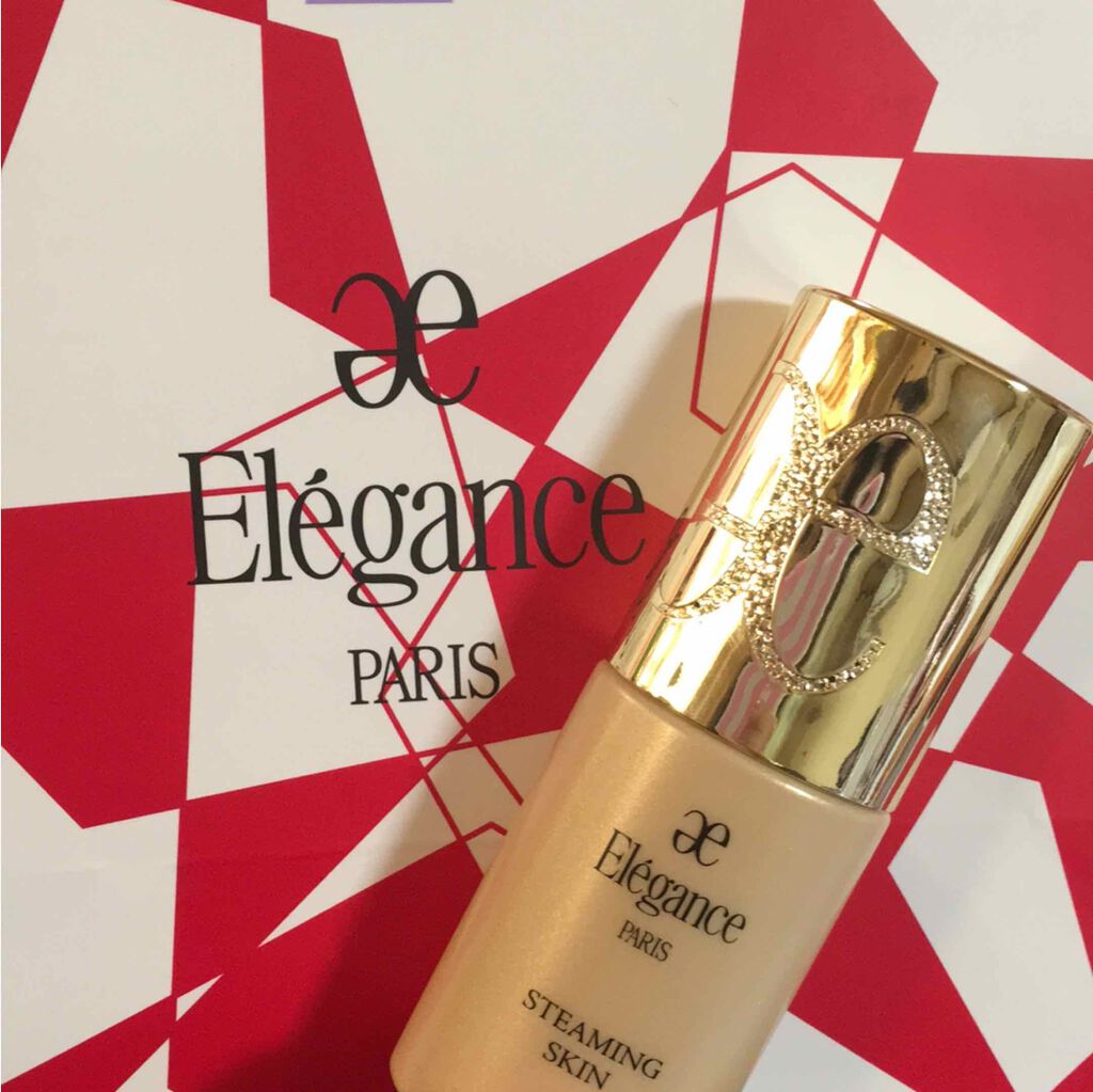 スティーミング スキン/Elégance/リキッドファンデーションを使ったクチコミ(1枚目)