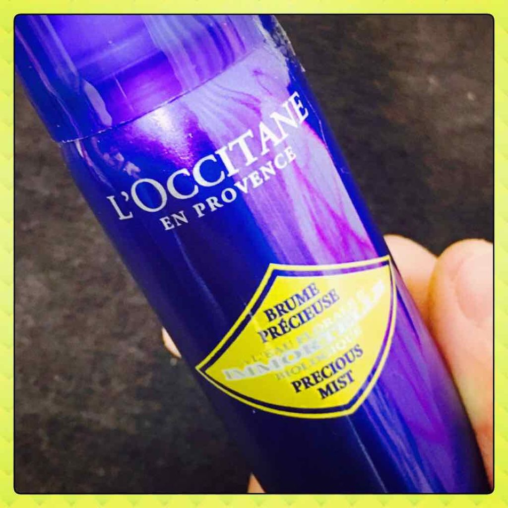 イモーテル プレシューズフェースミスト/L'OCCITANE/ミスト状化粧水を使ったクチコミ(1枚目)