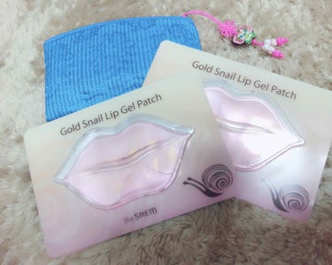 gold snail lip gel patch/the SAEM/シートマスク・パックを使ったクチコミ（1枚目）