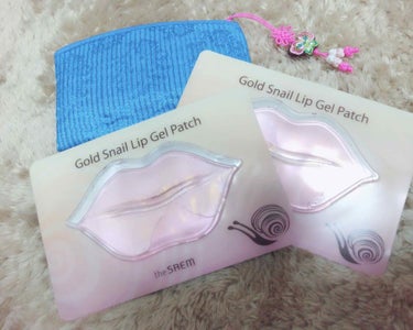 gold snail lip gel patch the SAEM