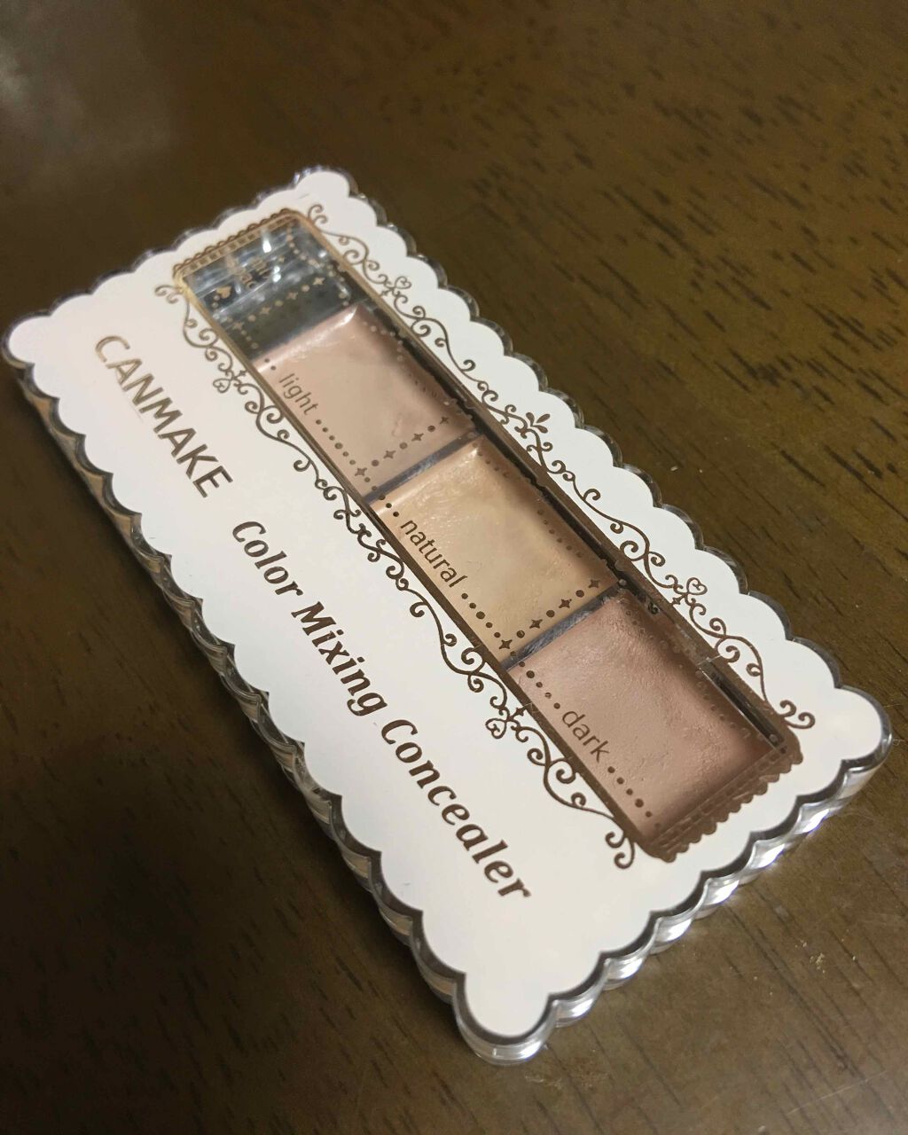 カラーミキシングコンシーラー/キャンメイク/パレットコンシーラーを使ったクチコミ(1枚目)