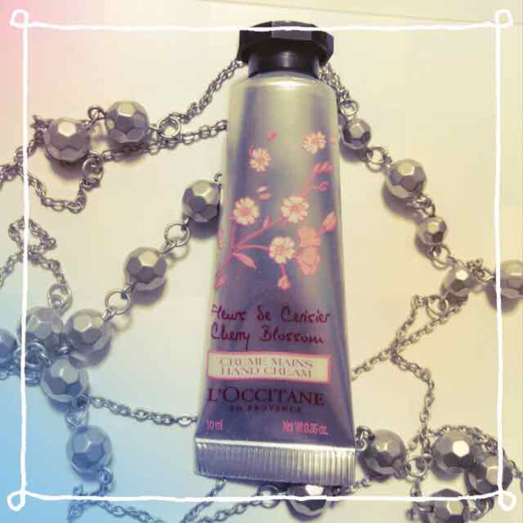 チェリーブロッサム ソフトハンドクリーム/L'OCCITANE/ハンドクリームを使ったクチコミ(1枚目)