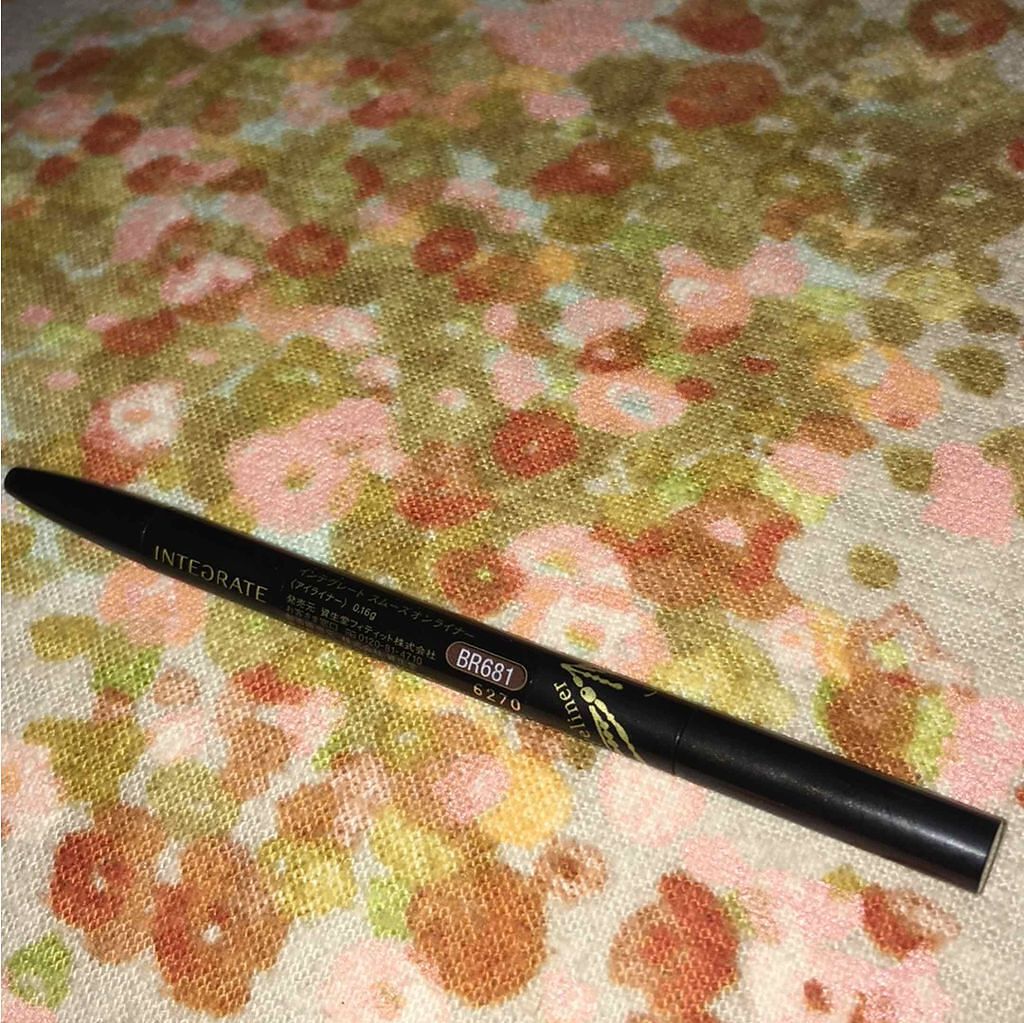 スムーズオンライナー/インテグレート/ペンシルアイライナーを使ったクチコミ（1枚目）