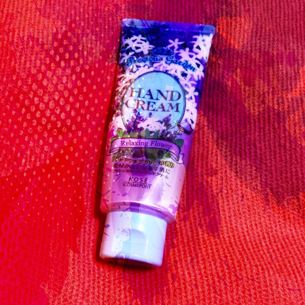 ハンドクリーム （リラクシングフラワー）/プレシャスガーデン/ハンドクリームを使ったクチコミ（1枚目）