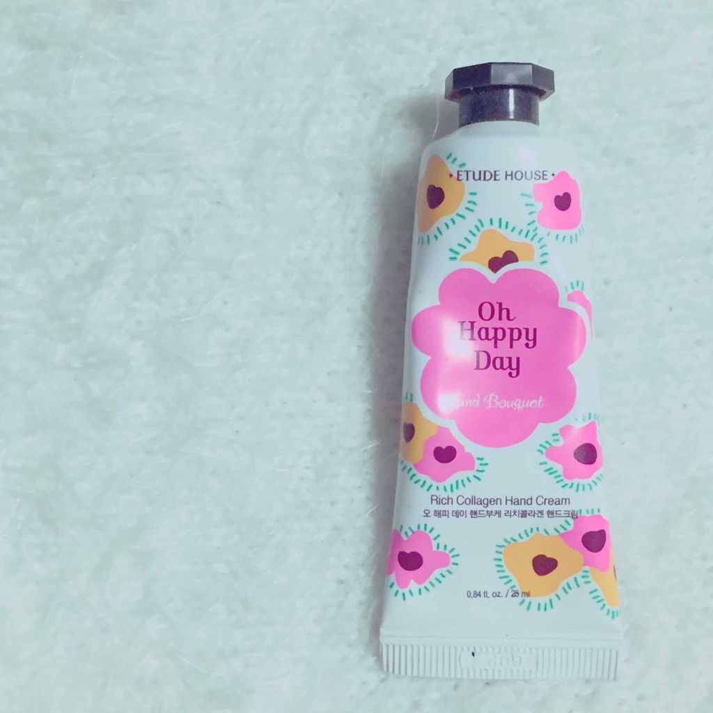 オーハッピーデイ ハンドブーケ ハンドクリーム Rich Sugar/ETUDE/ハンドクリームを使ったクチコミ(1枚目)