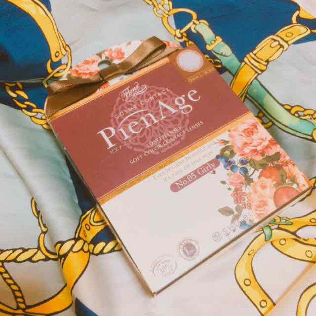 ピエナージュ/PienAge/カラーコンタクトレンズを使ったクチコミ(1枚目)