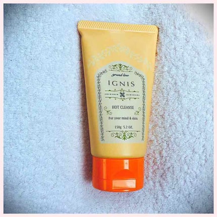ryoookoのクチコミ「イグニスの洗顔フォーム💓
ただの洗顔フォームではなく、乾いた肌に直接マッサージ。
みるみるうち.....」(1枚目)