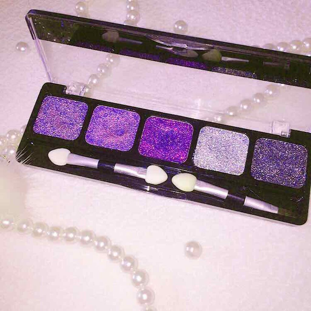 グリッタークリームパレット/NYX Professional Makeup/ジェル・クリームアイシャドウを使ったクチコミ（1枚目）