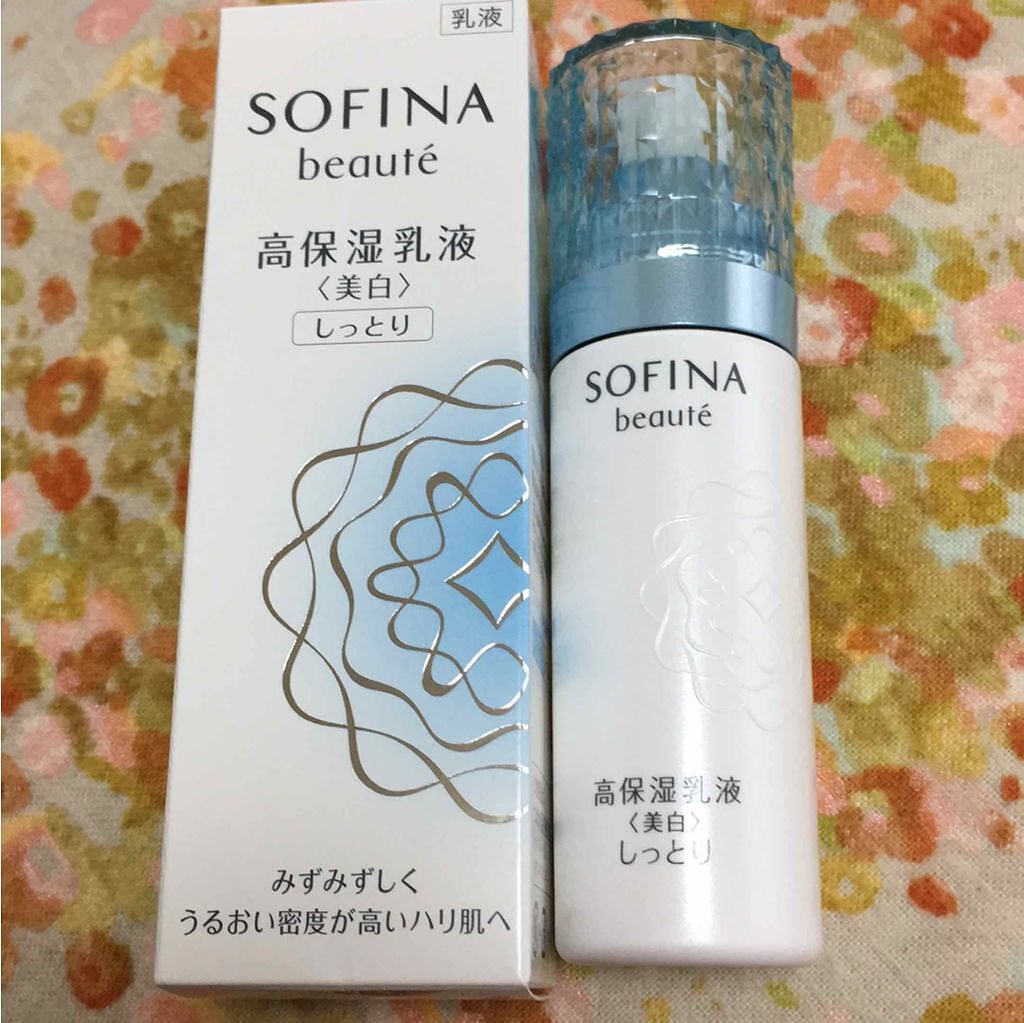 高保湿乳液<美白> しっとり/ソフィーナ ボーテ/乳液を使ったクチコミ(1枚目)
