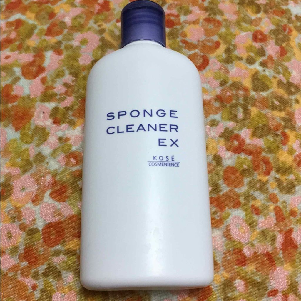 スポンジ クリーナー EX/コーセーコスメニエンス/その他化粧小物を使ったクチコミ（1枚目）