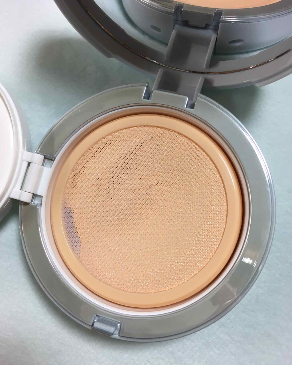 テンションパクト トーンアップグロウ/MISSHA/クリーム・エマルジョンファンデーションを使ったクチコミ（1枚目）