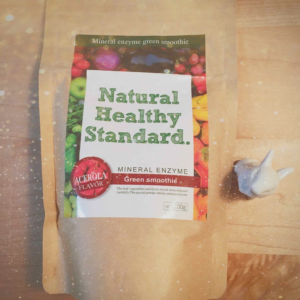 ミネラル酵素グリーンスムージー/Natural Healthy Standard(ナチュラル ヘルシー スタンダード)/スムージーを使ったクチコミ（1枚目）