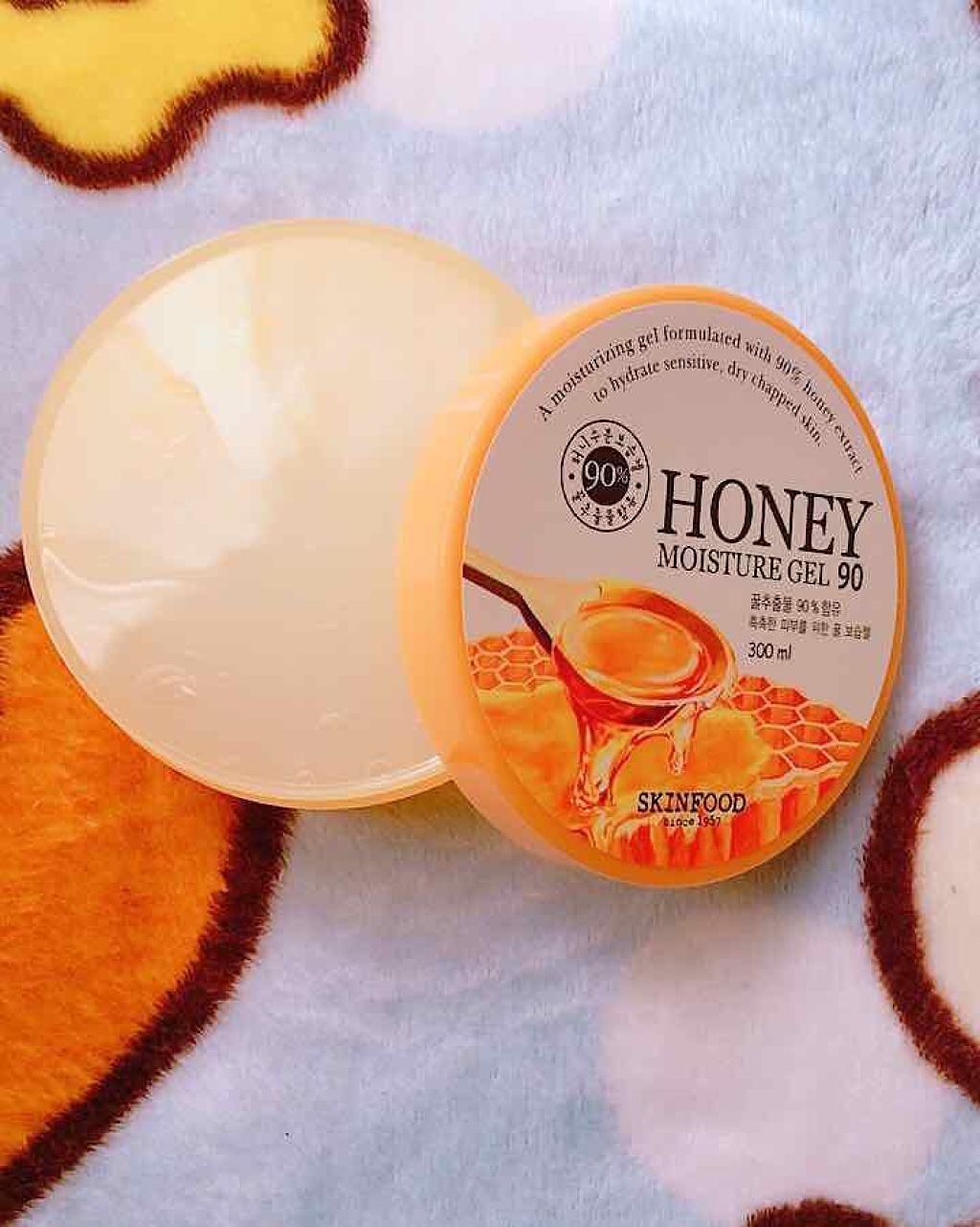 ハニーモイスチャージェル90/SKINFOOD/ボディローションを使ったクチコミ(1枚目)