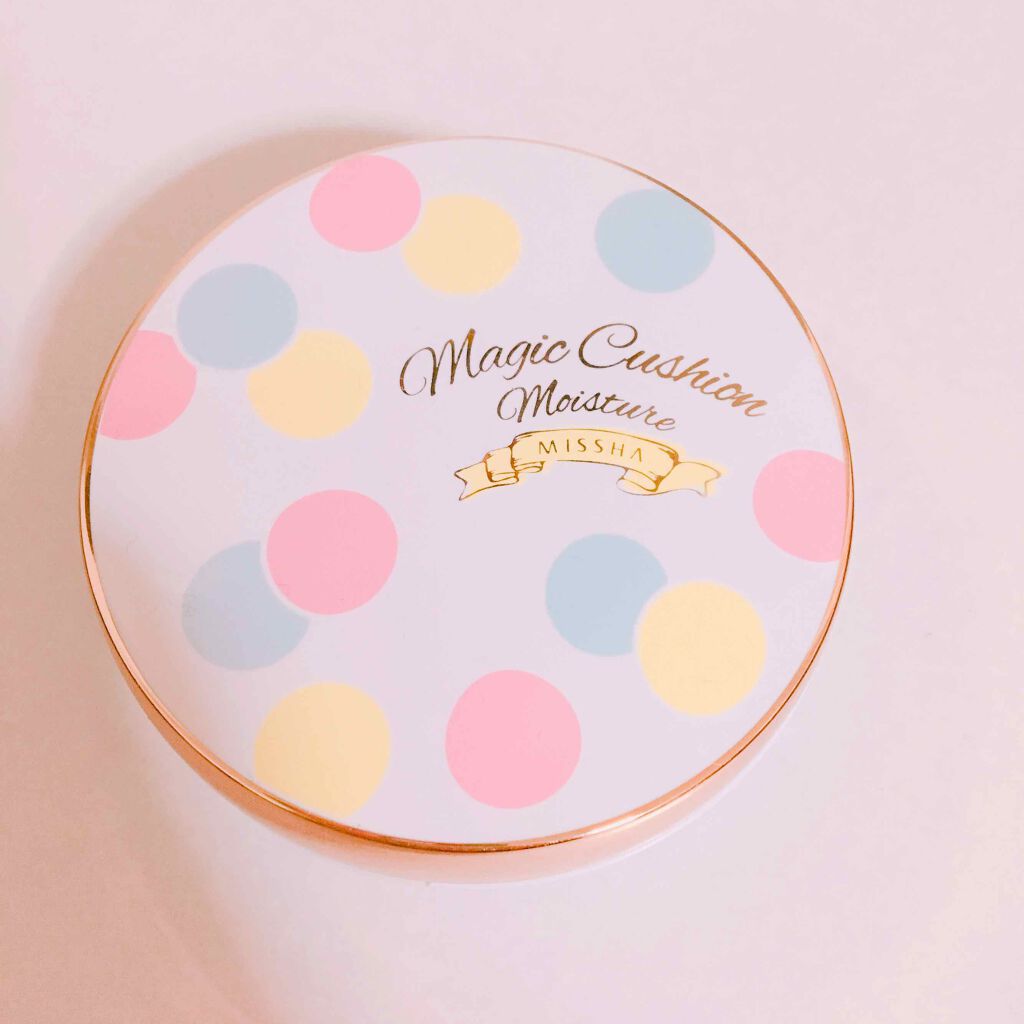M クッション ファンデーション(モイスチャー)/MISSHA/クッションファンデーションを使ったクチコミ(1枚目)