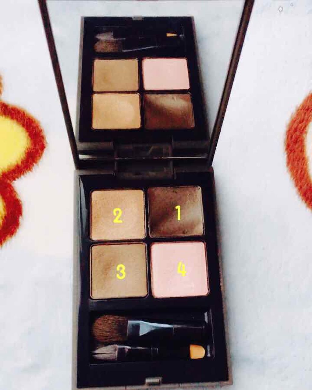 4Dプラスアイパレット/THREE/アイシャドウパレットを使ったクチコミ(2枚目)