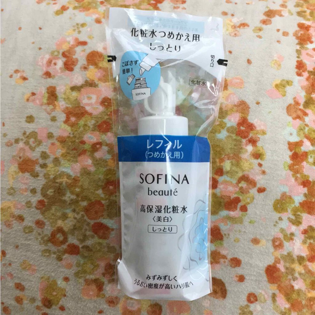 高保湿化粧水＜美白＞ しっとり/ソフィーナ ボーテ/化粧水を使ったクチコミ（1枚目）