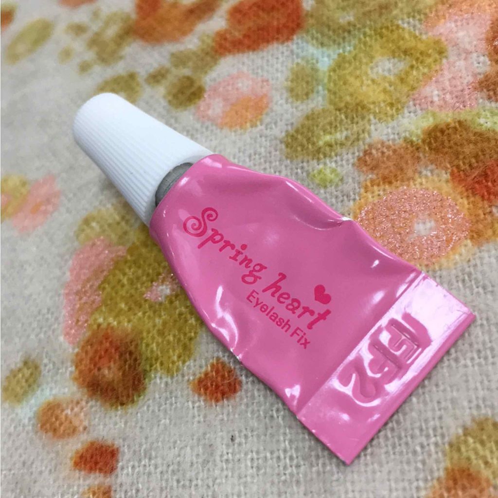 スプリングハート アイラッシュフィックス/スプリングハート/その他化粧小物を使ったクチコミ（1枚目）