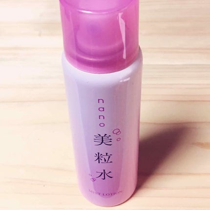 ナノ美粒水 ミストローション/nano美粒水/ブースター・導入液を使ったクチコミ(1枚目)