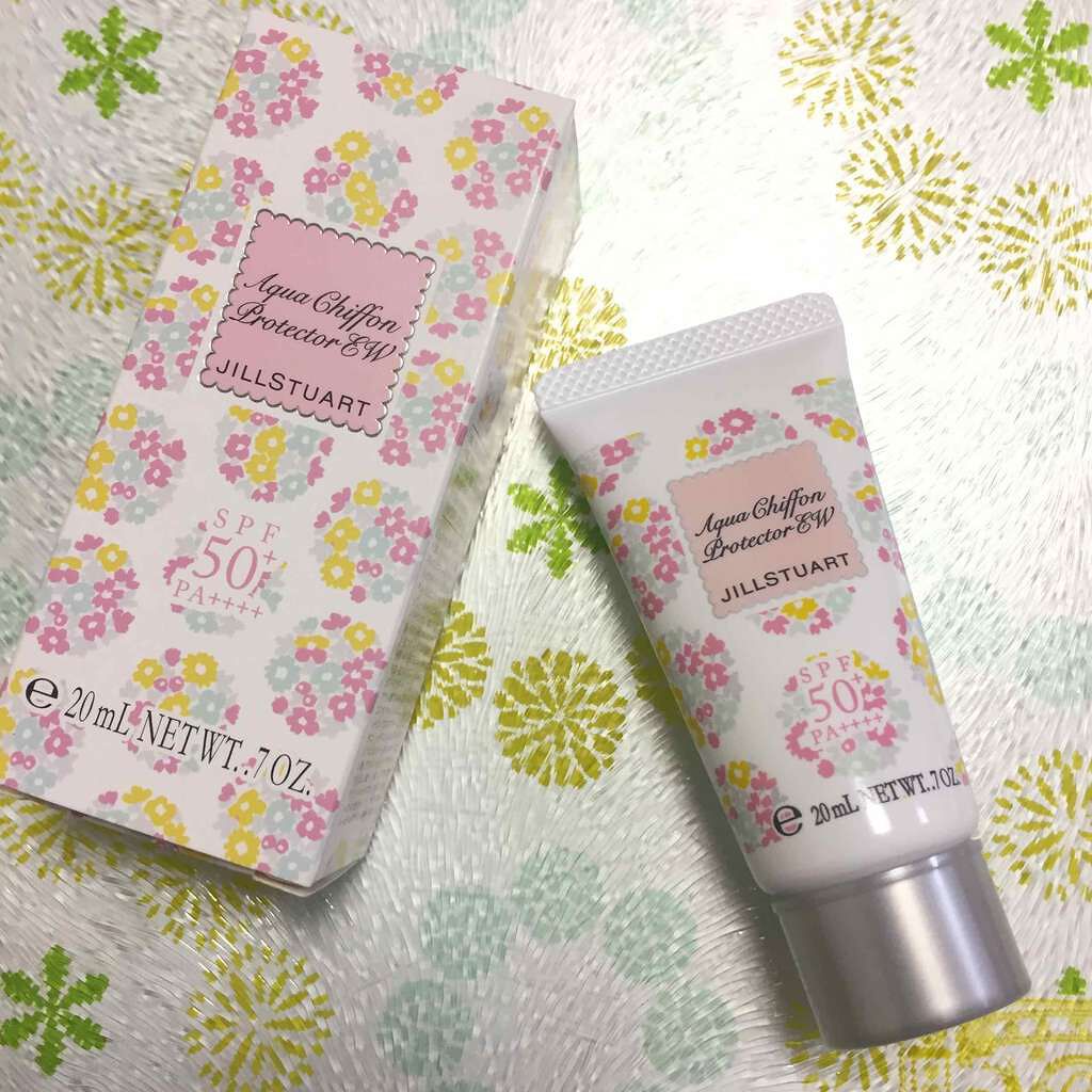 リラックス アクアシフォン プロテクター EW/JILL STUART/日焼け止めジェルを使ったクチコミ（1枚目）