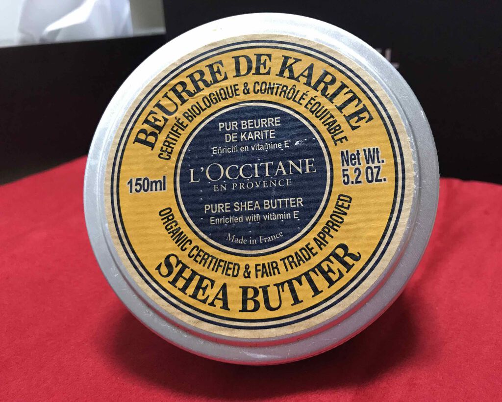 シアバター/L'OCCITANE/ボディクリームを使ったクチコミ(1枚目)