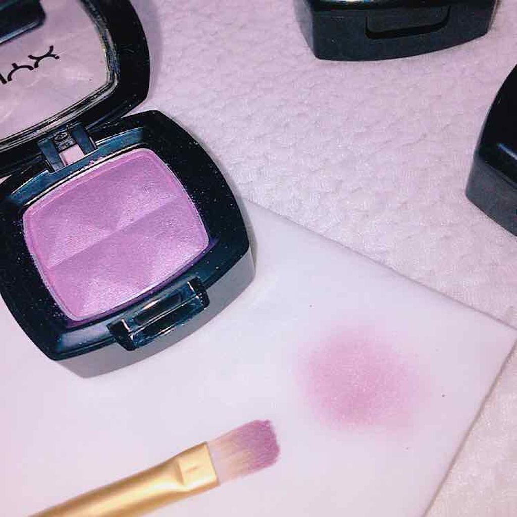 シングルアイシャドウ/NYX Professional Makeup/単色アイシャドウを使ったクチコミ(1枚目)