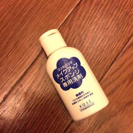 メイクアップスポンジ専用洗剤/コンビニック セレクティ/パフ・スポンジを使ったクチコミ(1枚目)