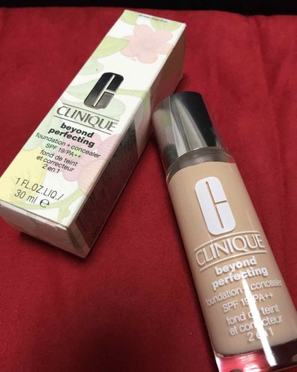 ビヨンド パーフェクティング ファンデーション 19/CLINIQUE/リキッドファンデーションを使ったクチコミ(1枚目)