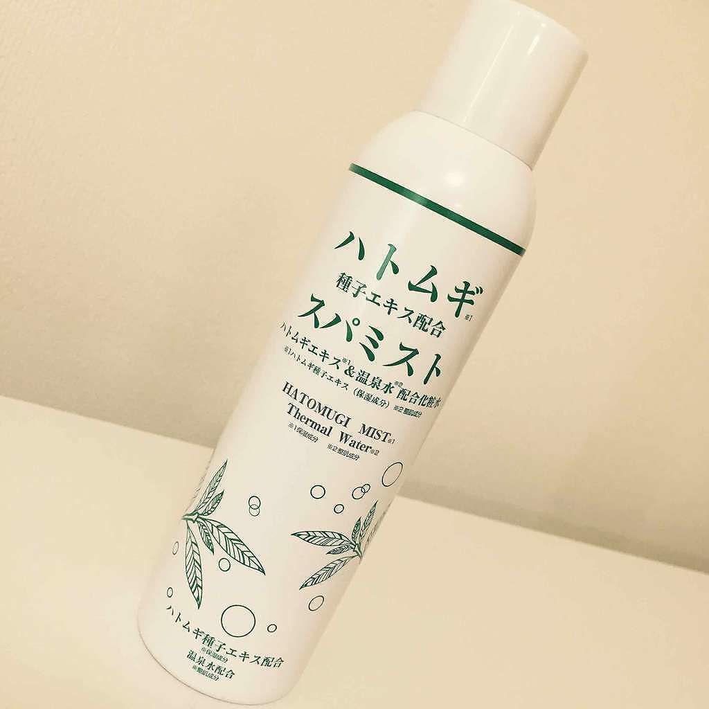 ハトムギスパミスト(ハトムギエキス&温泉水配合化粧水)/小池化学/ミスト状化粧水を使ったクチコミ(1枚目)