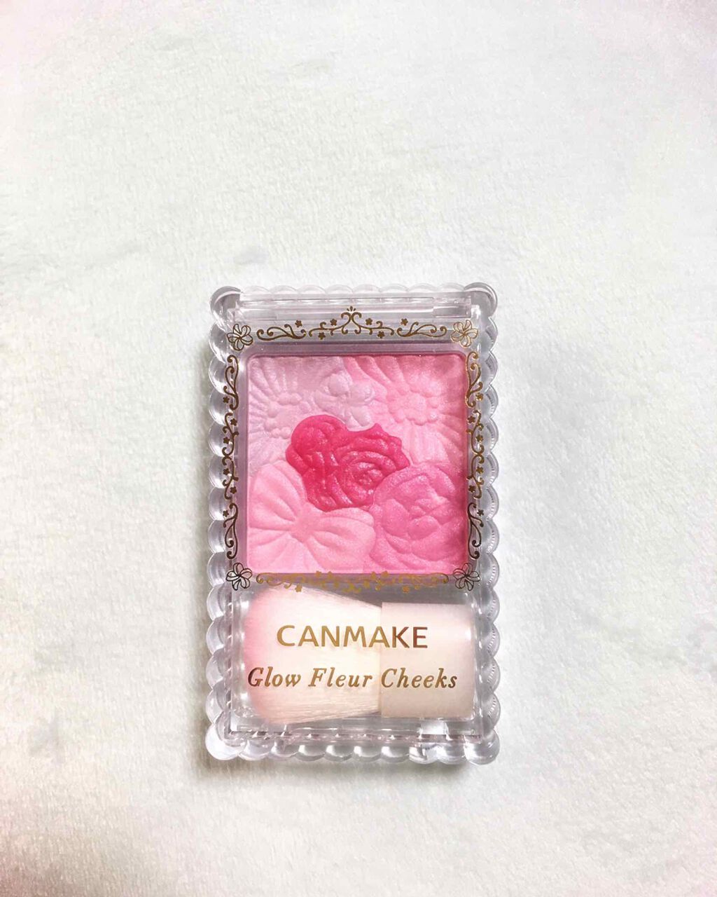 グロウフルールチークス/キャンメイク/パウダーチークを使ったクチコミ(1枚目)