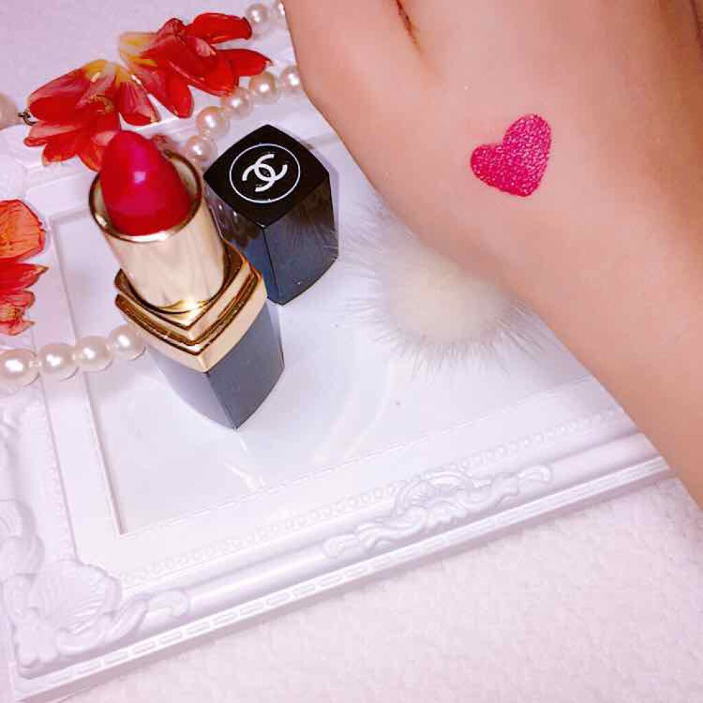 ルージュ ア レーヴル/CHANEL/口紅を使ったクチコミ(1枚目)